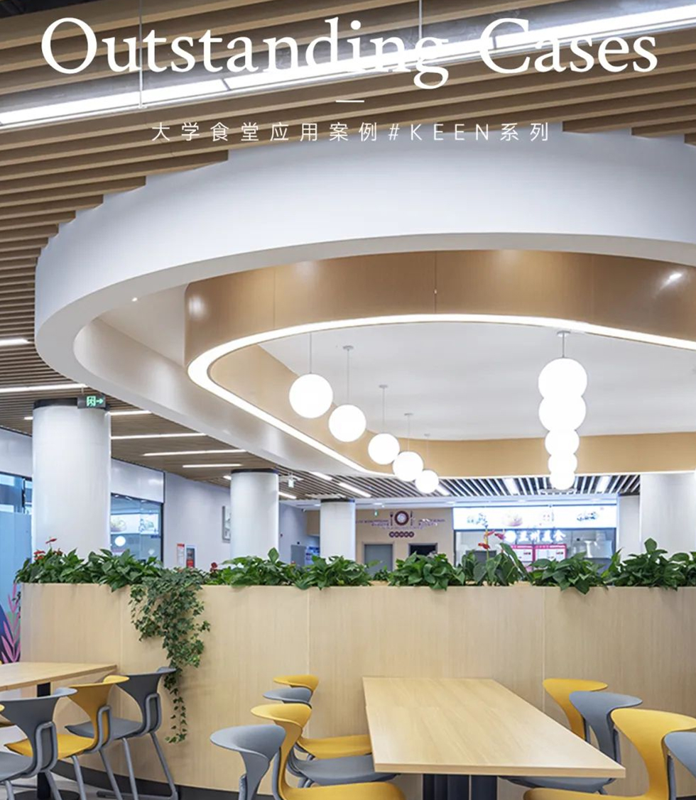 Oustanding Cases | Sunset Yellow   Grey, How Can A University Canteen Be Matched Like This?cid=3