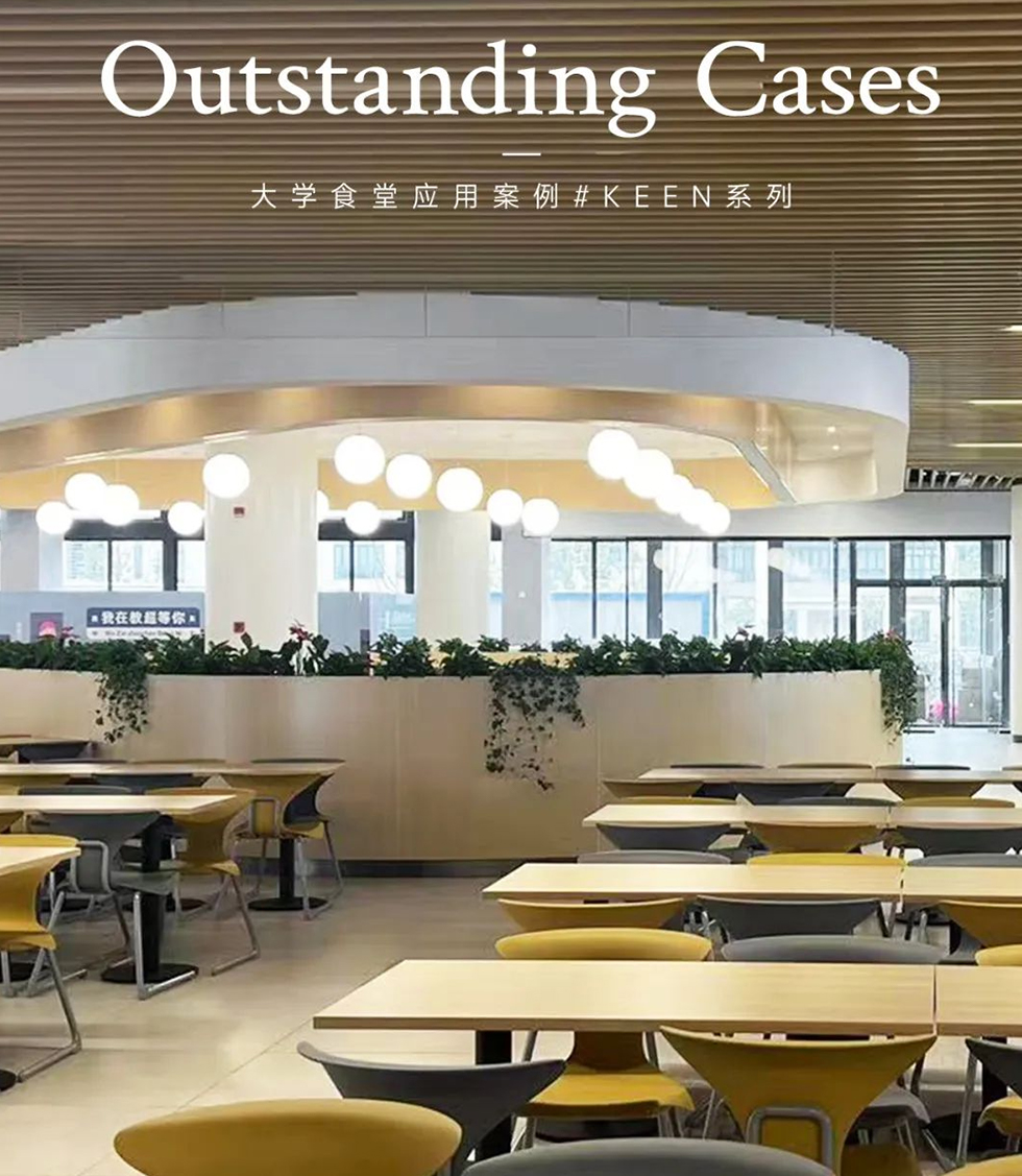 Oustanding Cases | Sunset Yellow   Grey, How Can A University Canteen Be Matched Like This?cid=3